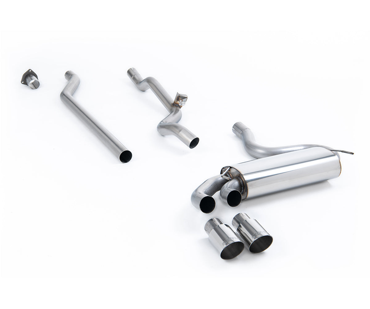 Milltek Sport Audi UR Quattro 20V (89-91) Downpipe-Back Exhaust System