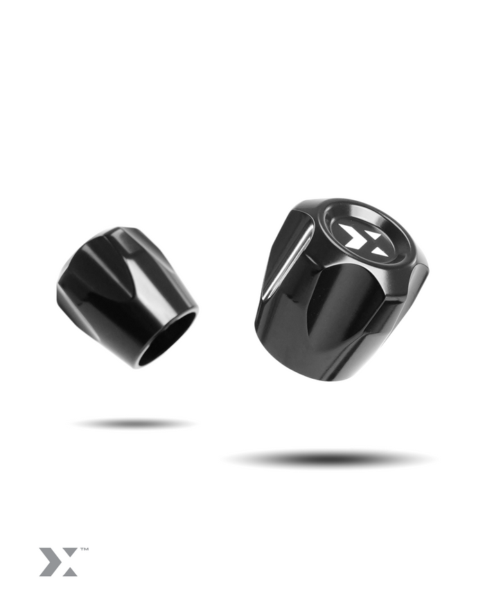 MMX Billet Air Conditioning Caps