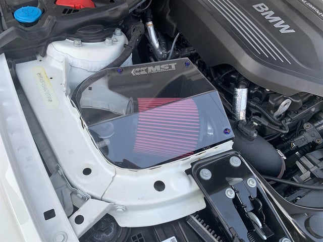 MST Performance BMW 2.0T/3.0T Clear Intake Cover