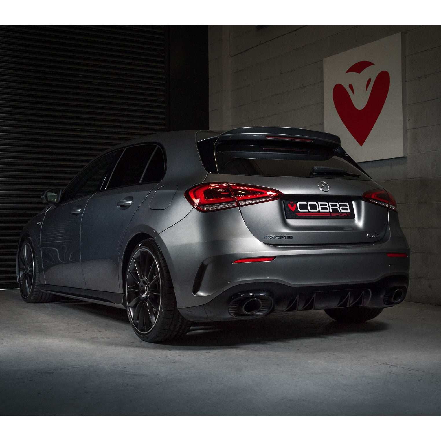 Cobra Sport Mercedes-AMG A 35 GPF Back Box Delete Race Rear Exhaust - Performance HQ - United Kingdom