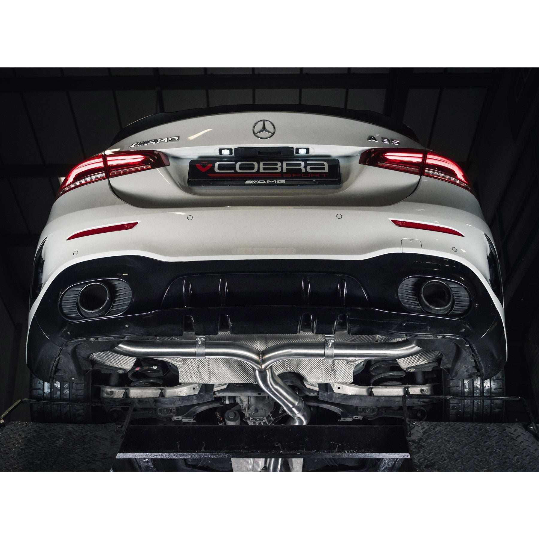 Cobra Sport Mercedes-AMG A 35 Saloon Cat Back Exhaust - Performance HQ - United Kingdom