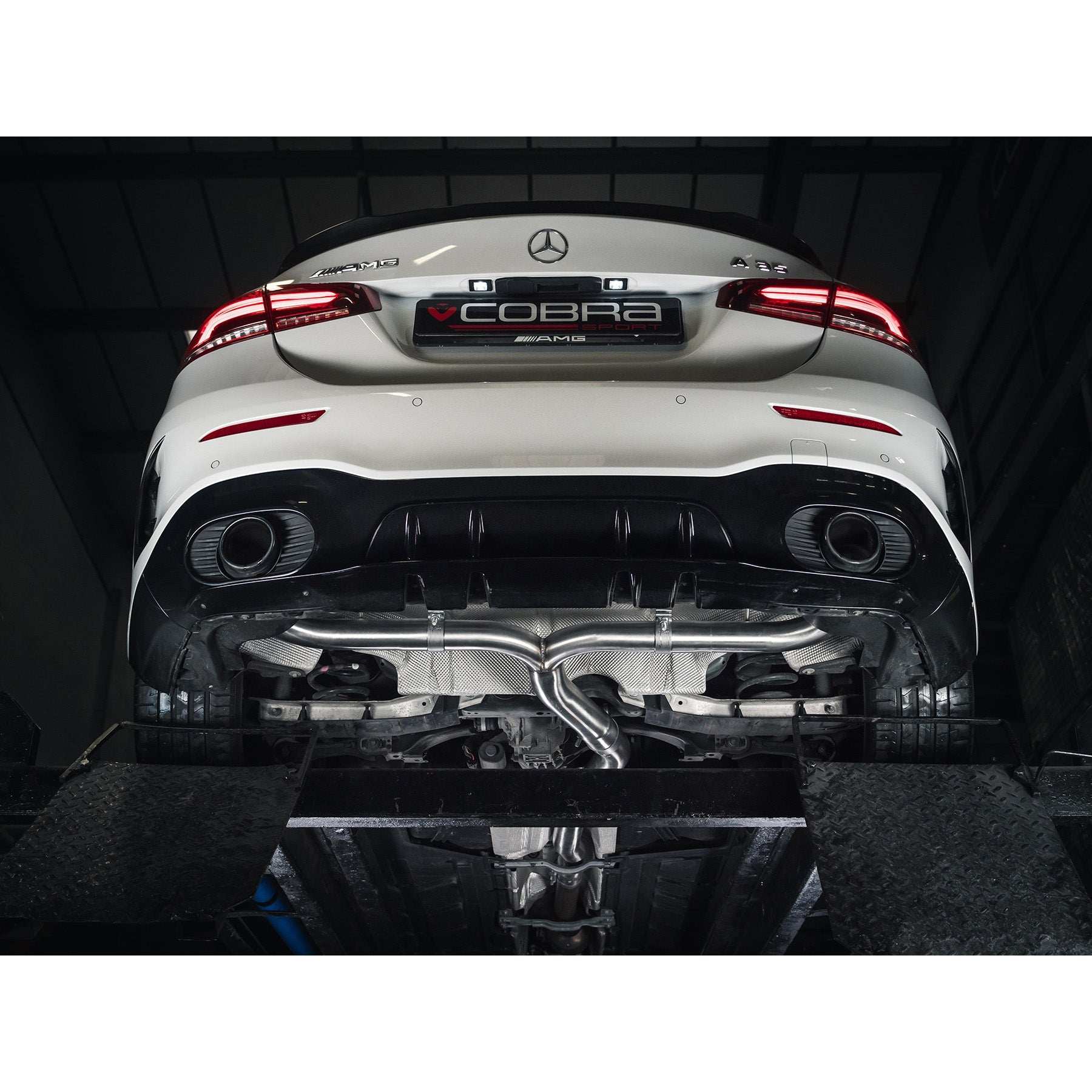 Cobra Sport Mercedes-AMG A 35 Saloon GPF Back Rear Exhaust - Performance HQ - United Kingdom