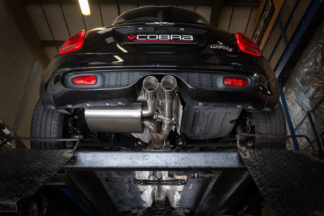 Cobra Sport Mini (Mk3) Cooper S/JCW (F56) 3 Valved Cat Back Exhaust - Performance HQ - United Kingdom