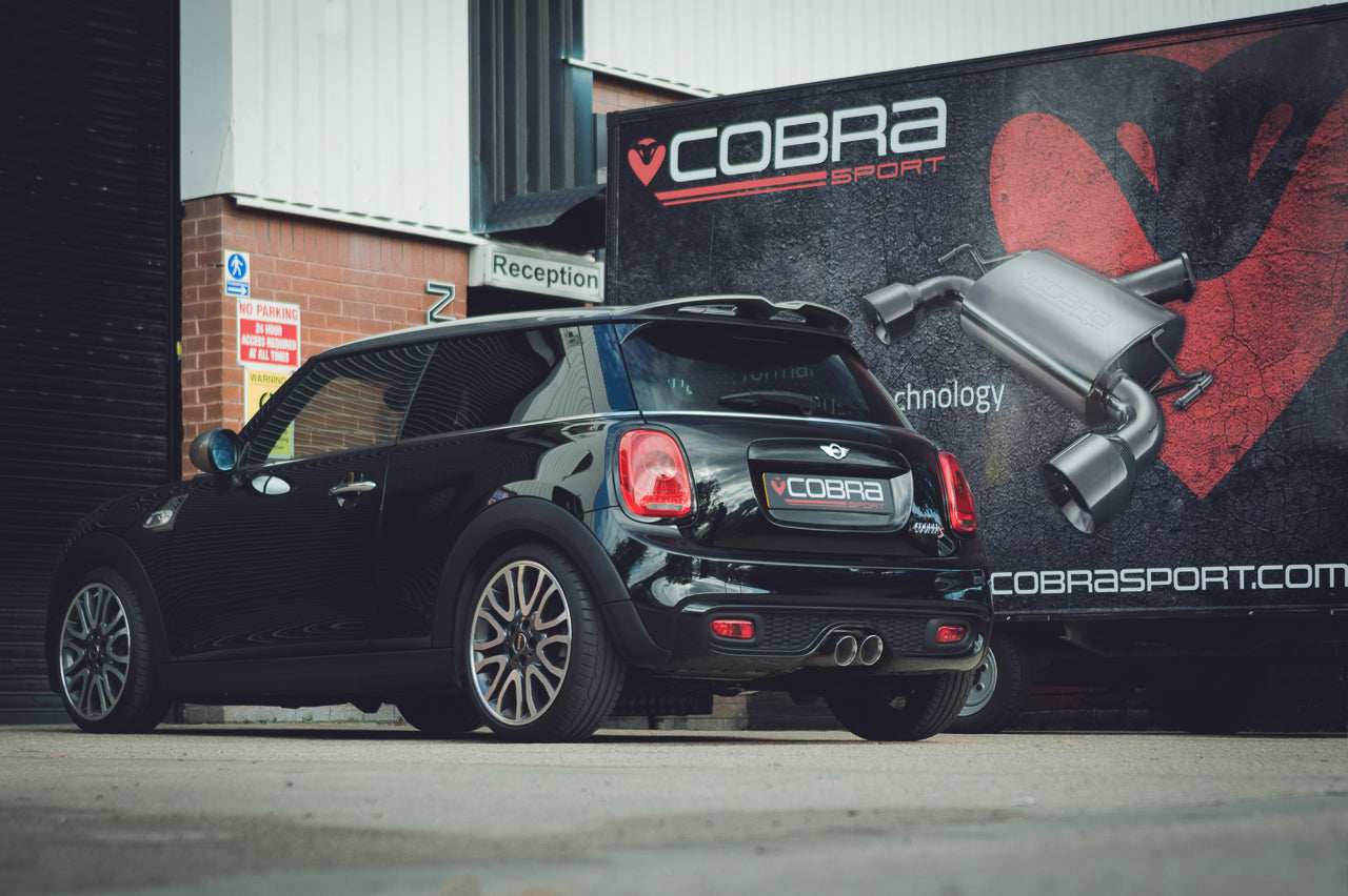 Cobra Sport Mini (Mk3) Cooper S/JCW (F56) 3 Valved Cat Back Exhaust - Performance HQ - United Kingdom