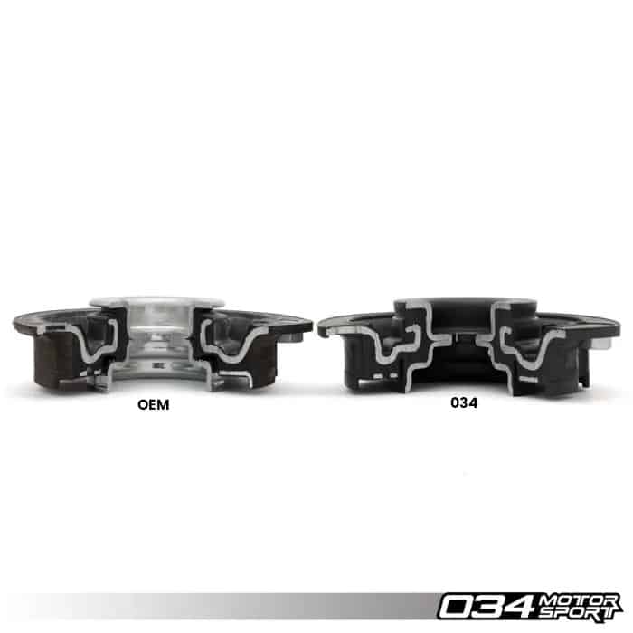 034Motorsport VAG Strut Mount Pair – Street Density MQB/MQB EVO