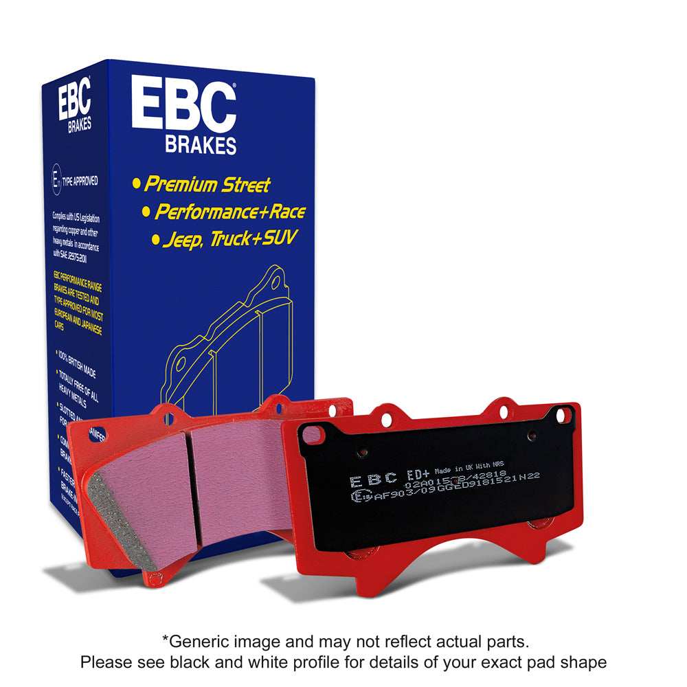 EBC Brakes USR Series Fine Slotted Disc Rotors (Pair) (USR2112) - Performance HQ - United Kingdom