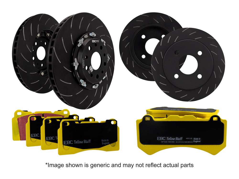 EBC Brakes Yellowstuff Racing Pad and Disc Kit - Performance HQ - United Kingdom