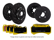 EBC Brakes Yellowstuff Racing Pad and Disc Kit