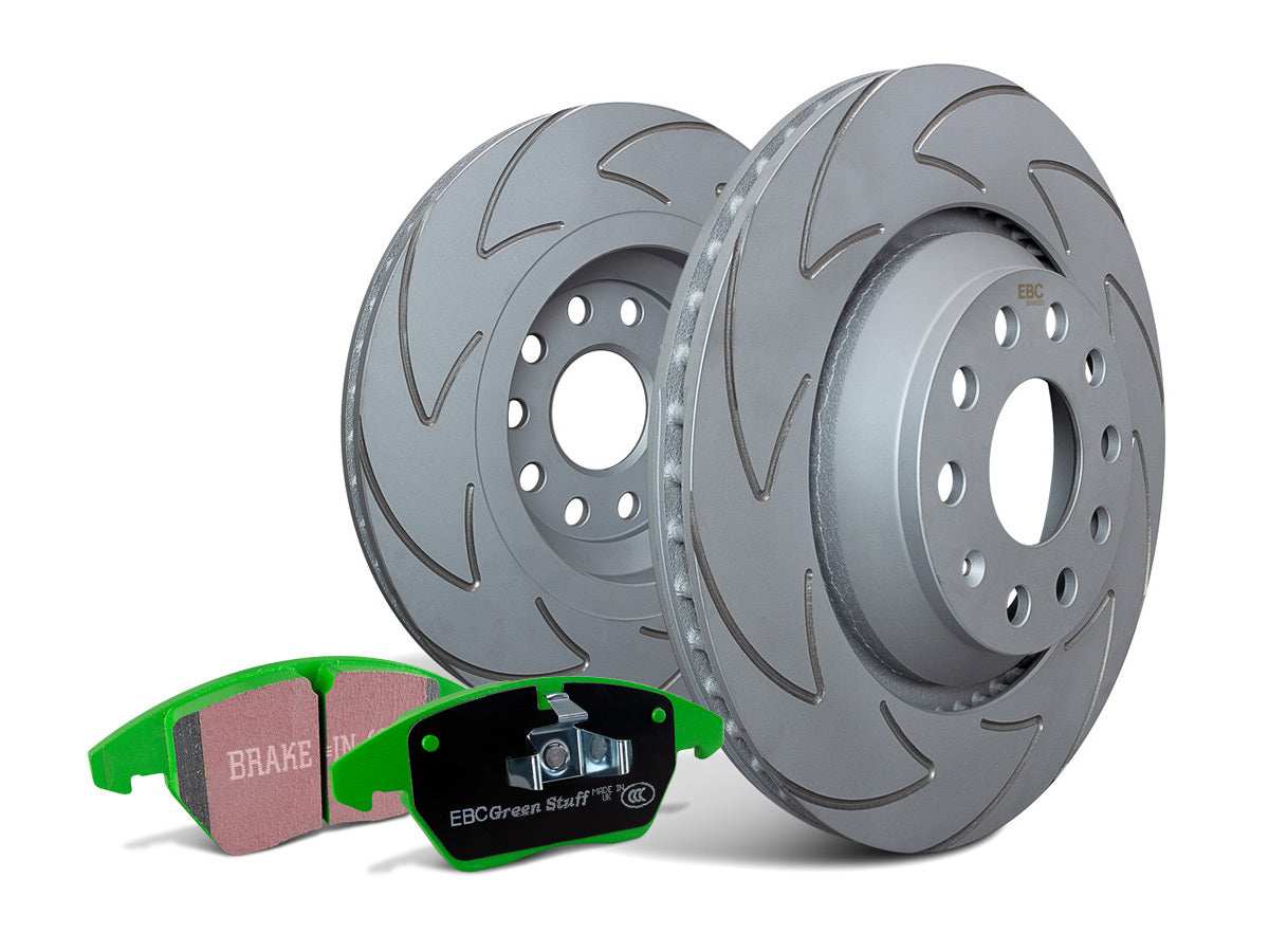 EBC Brakes Bundle Front 282mm BSD Discs with Greenstuff 2000 Pads PD16KF057 - Performance HQ - United Kingdom