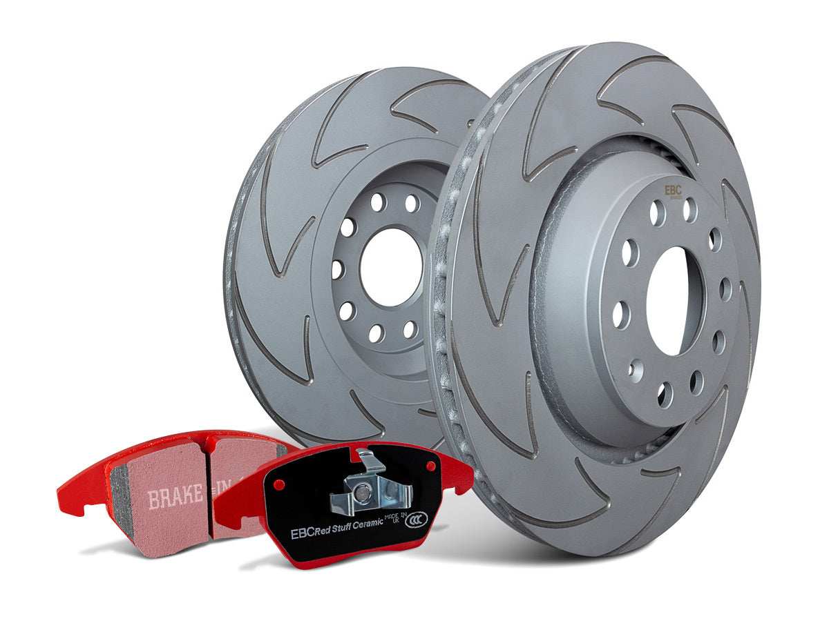 EBC Brakes Bundle Front 288mm BSD Discs with Redstuff Pads PD17KF066 - Performance HQ - United Kingdom