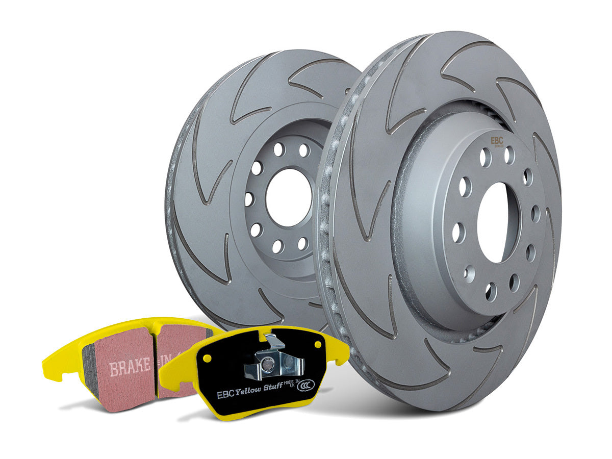 EBC Brakes Bundle – Rear 259mm BSD Discs with Yellowstuff Pads – PD18KR089