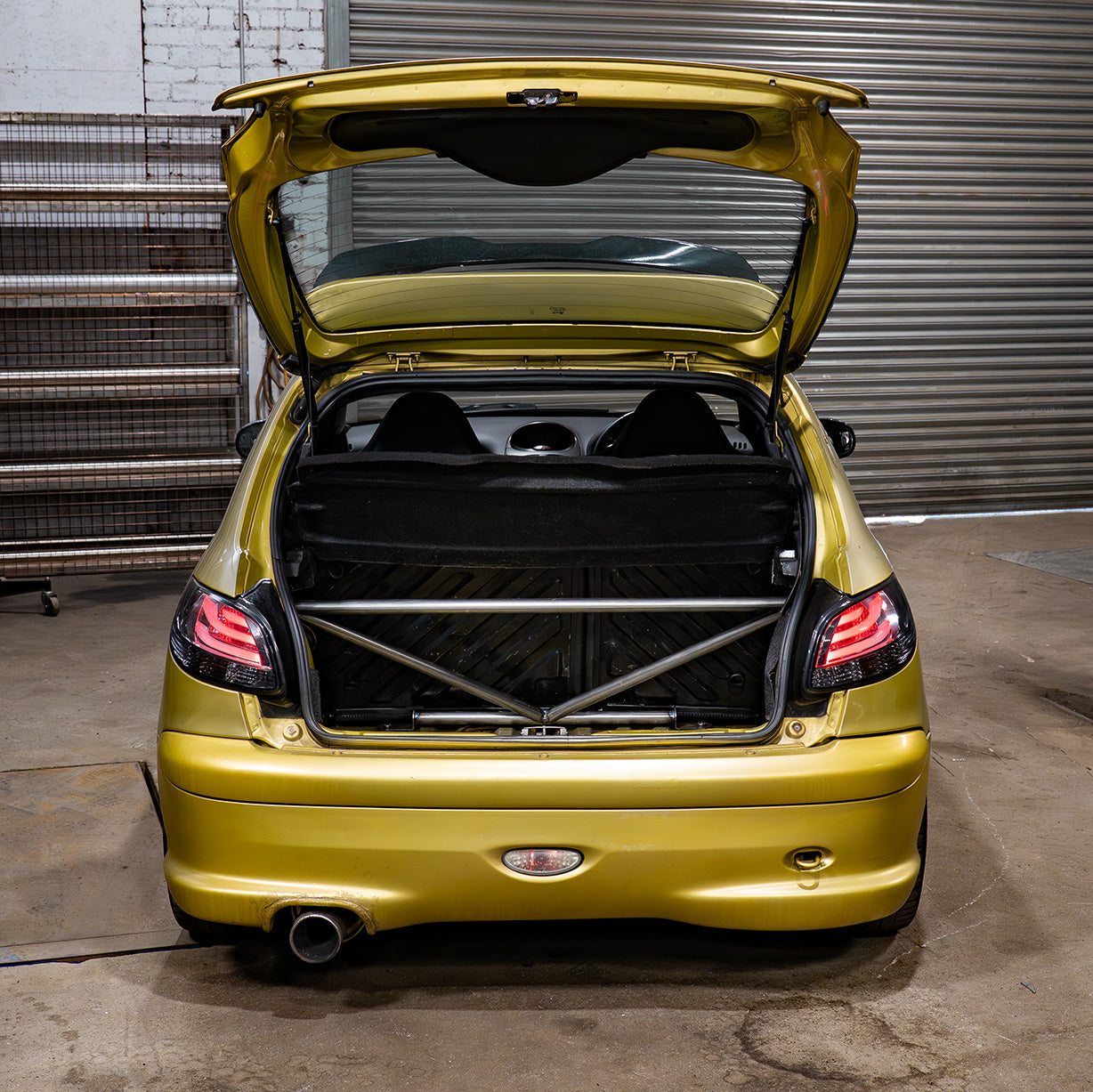 K-Brace - Peugeot 206 GTi JM Rear Strut Brace