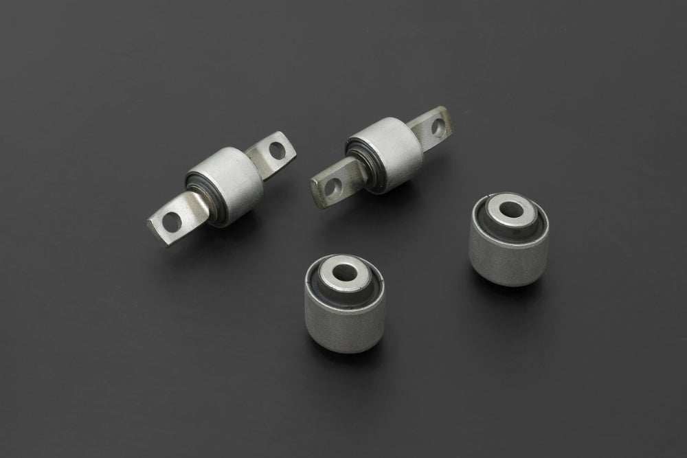 HARDRACE MITSUBISHI LANCER EVO 1-3 REAR UPPER ARM BUSHING 40mm OUTER HARD RUBBER 4PCS/SET - Performance HQ - United Kingdom