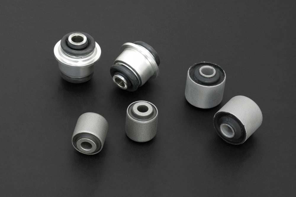 HARDRACE LEXUS IS 06-13/GS 06-11 REAR KNUCKLE BUSHING KIT PILLOW BALL+HARDEN RUBBER 6PCS - Performance HQ - United Kingdom