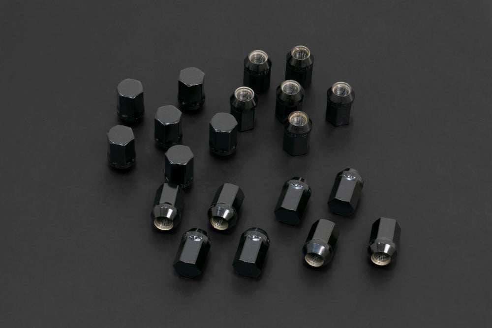 HARDRACE WHEEL LUG NUTS HEX 21 M14x15 LENGTH: 35MM CLOSE-END TYPE 60° CONICAL SEAT 20PCS - Performance HQ - United Kingdom