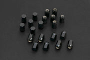 HARDRACE WHEEL LUG NUTS HEX 21 M14x15 LENGTH: 35MM CLOSE-END TYPE 60° CONICAL SEAT 20PCS - Performance HQ - United Kingdom