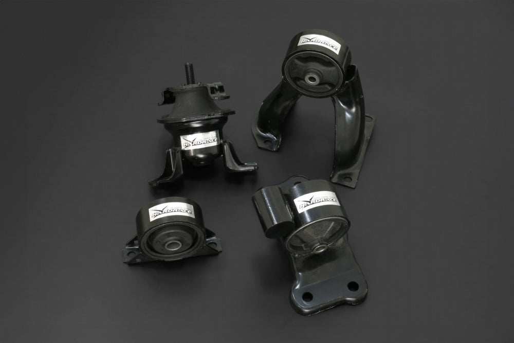 HARDRACE MITSUBISHI LANCER 01-07 MT 2.0DOHC/2.4 ENGINE MOUNT SET - 4PCS/SET - Performance HQ - United Kingdom