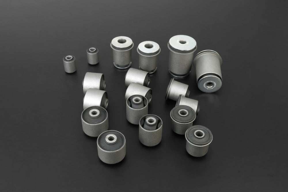 HARDRACE TOYOTA LAND CRUISER J200 07-21 ARM BUSHING COMPLETE SET HARDEN RUBBER 18PCS/SET - Performance HQ - United Kingdom