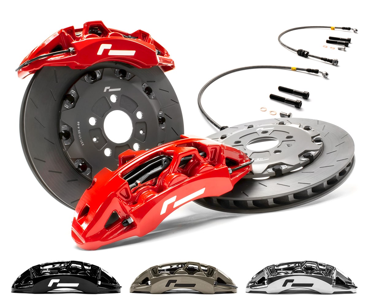 Racingline Stage 3 Monoblock Big Brake Kit – 355/380mm Rotors & 6 Pot Calipers
