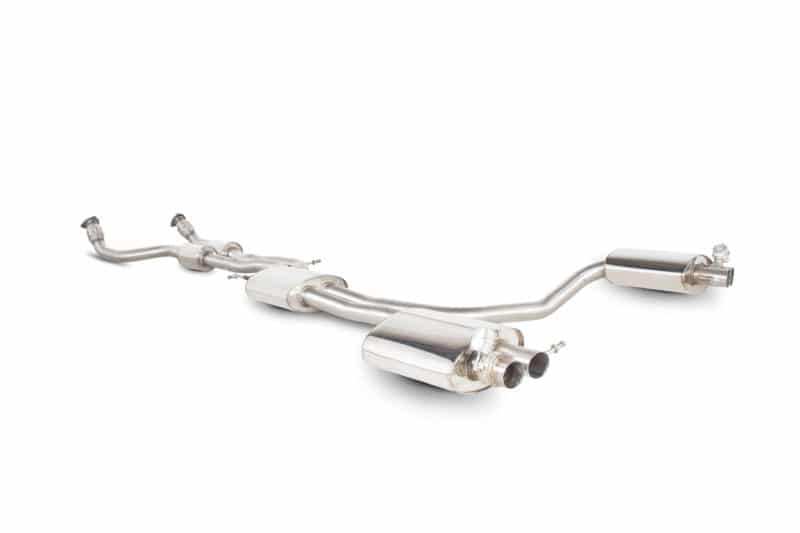 Scorpion Audi RS4 B8 4.2 FSI Quattro Avant RS5 4.2 V8 Coupe Resonated Cat back Exhaust - Performance HQ - United Kingdom