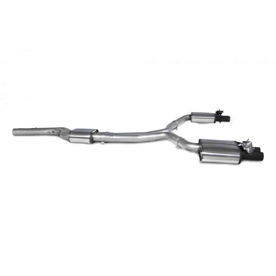Scorpion Audi RS6 RS7 (C7) Half System with OE Tips