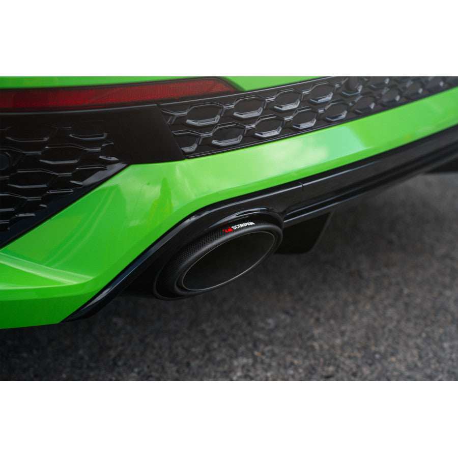 Scorpion Audi RS3 (8Y) Saloon & Sportback Carbon Fibre Exhaust Tips - Performance HQ - United Kingdom