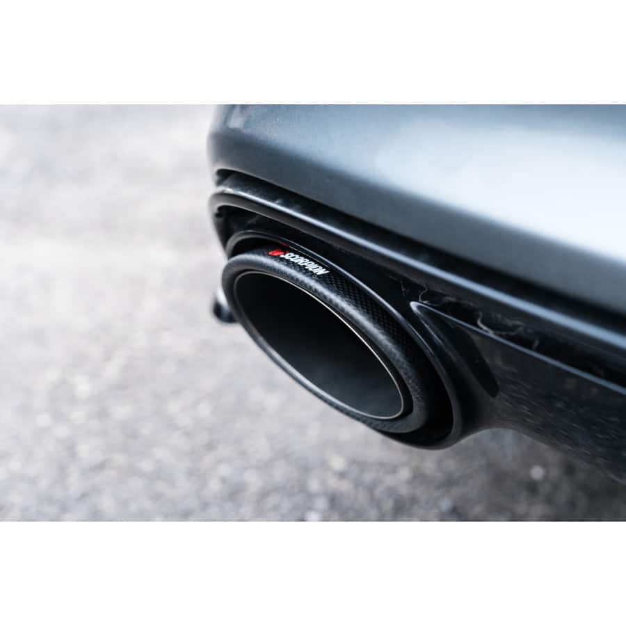 Scorpion Audi RS7 (C7) Half System with Carbon Tips