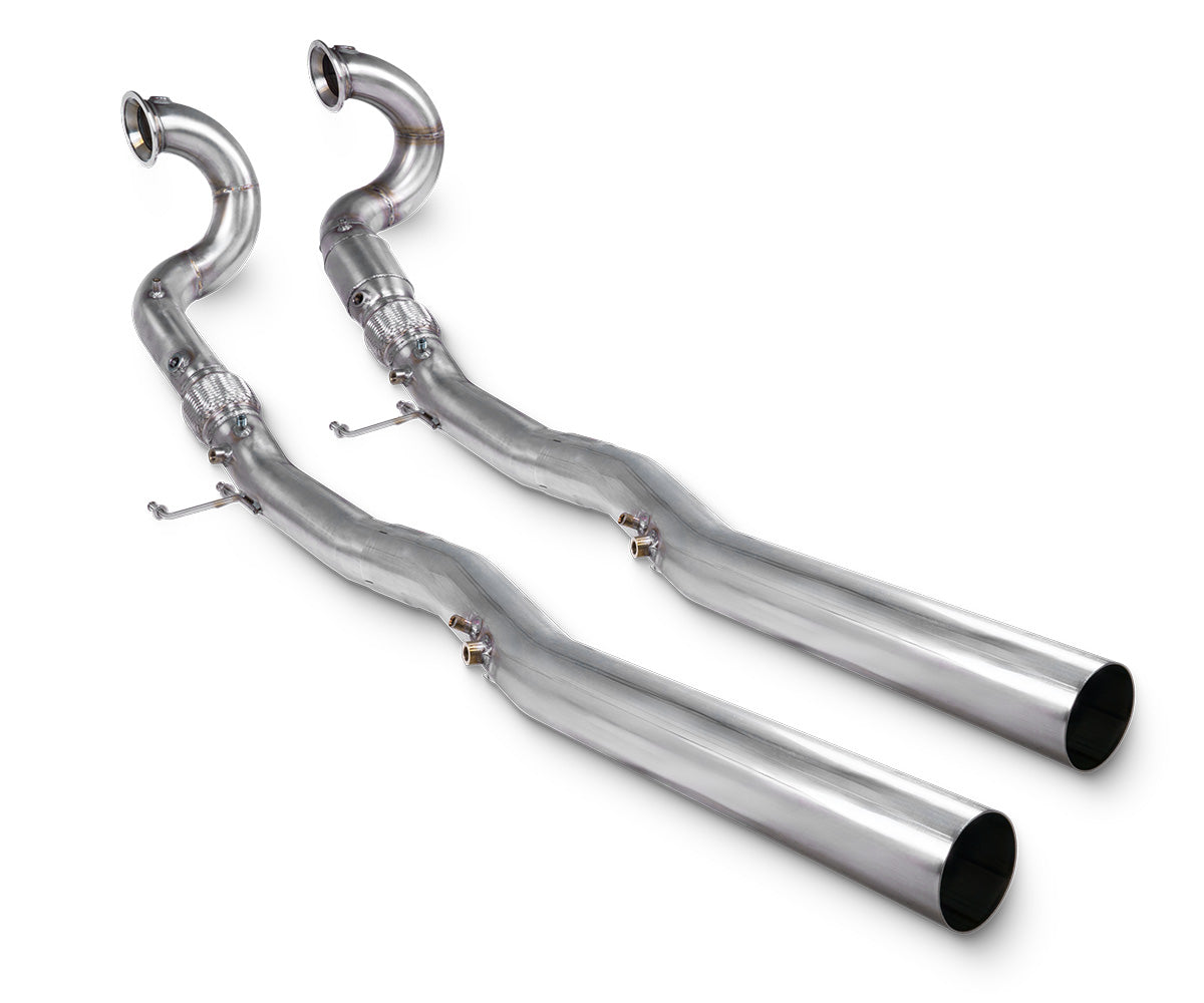 Scorpion VAG Audi S3 8Y & VW Golf MK8 R Downpipe