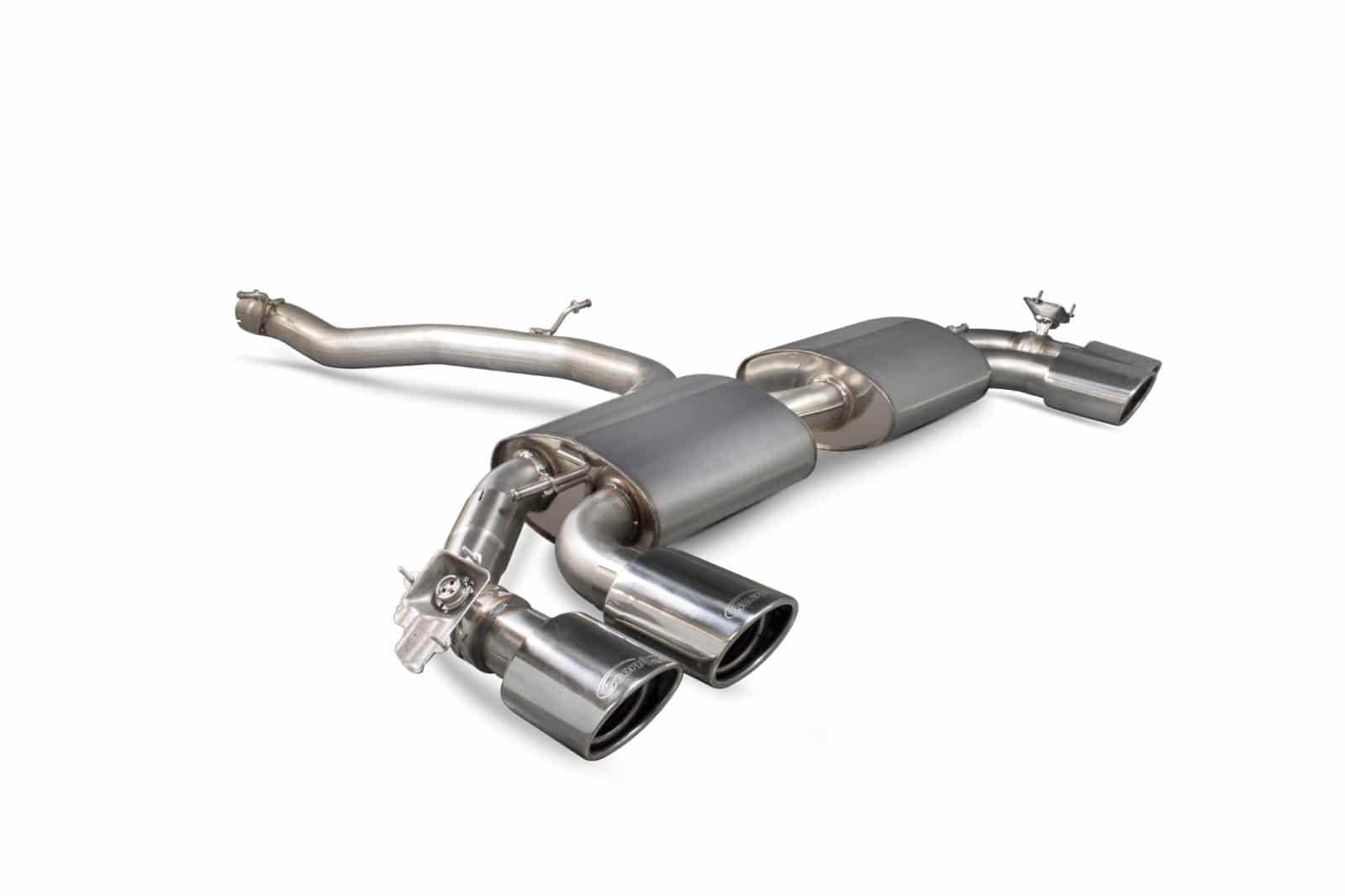 Scorpion Audi TT S Mk3 Non GPF Coupe Cat back Exhaust - Performance HQ - United Kingdom