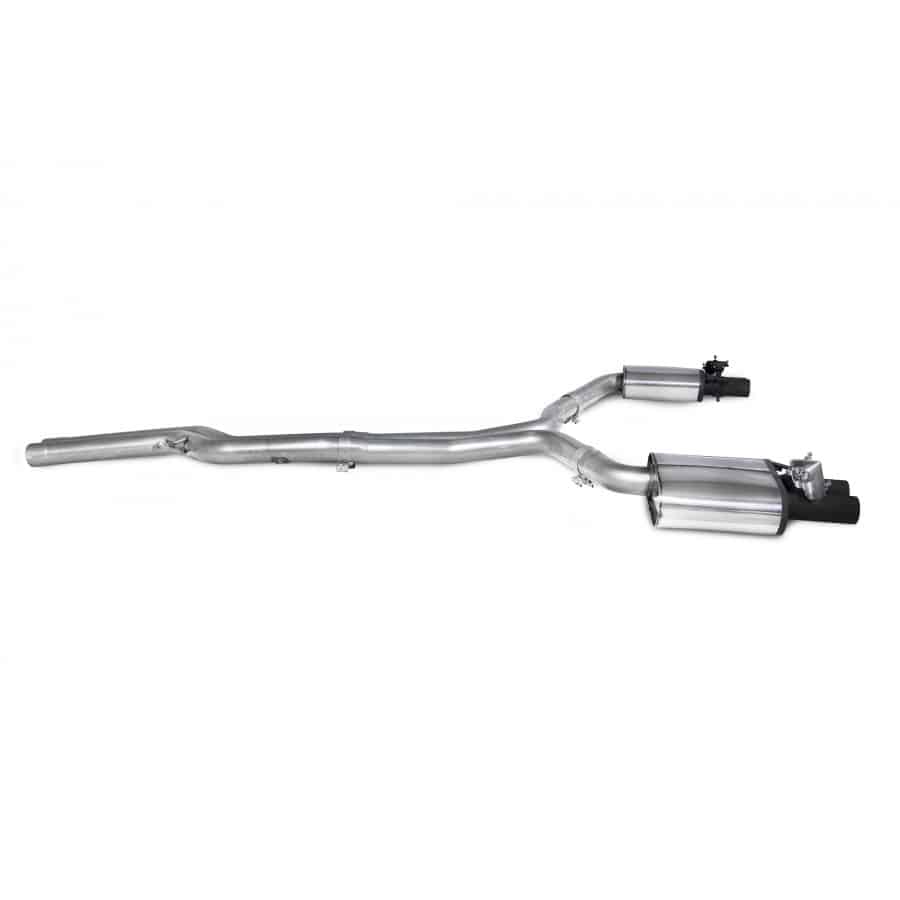 Scorpion Audi RS6 RS7 (C7) Half System with OE Tips