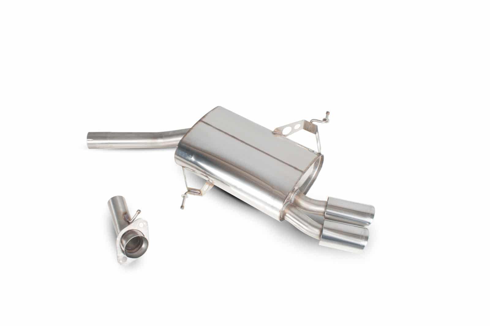 Scorpion BMW E90 E91 E92 325 328 330 Rear Silencer Exhaust - Performance HQ - United Kingdom