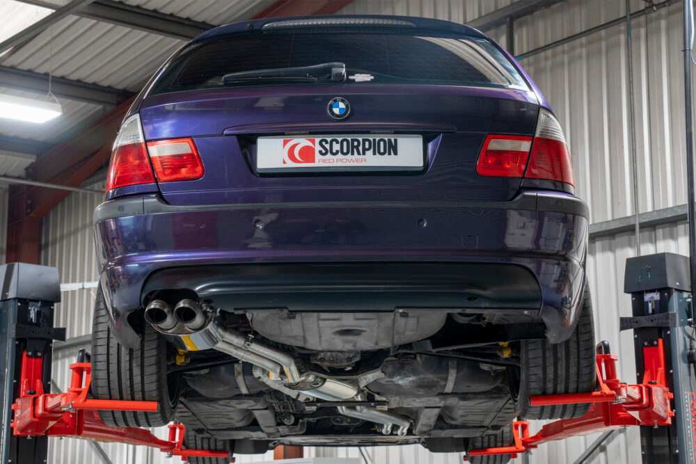 Scorpion BMW E46 Cat back Exhaust - Performance HQ - United Kingdom