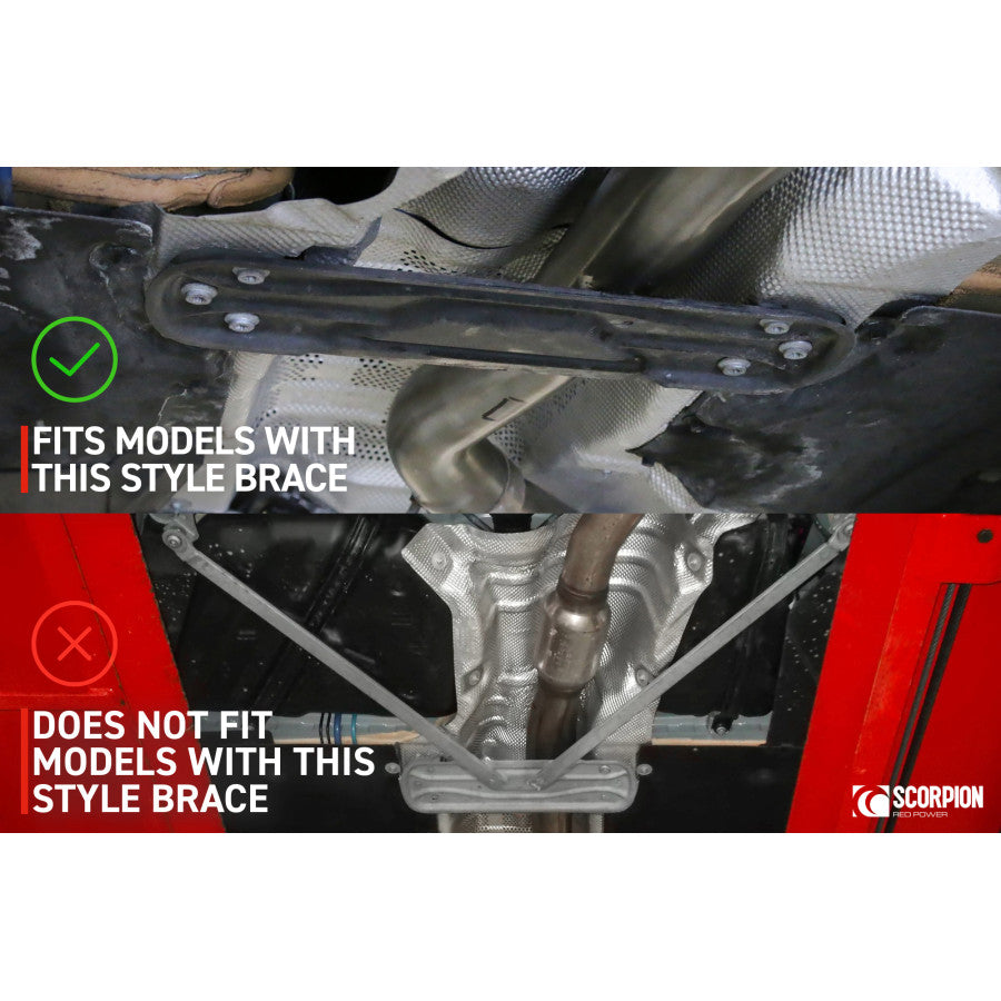 Scorpion BMW F2X/F3X Exhaust Tunnel Brace