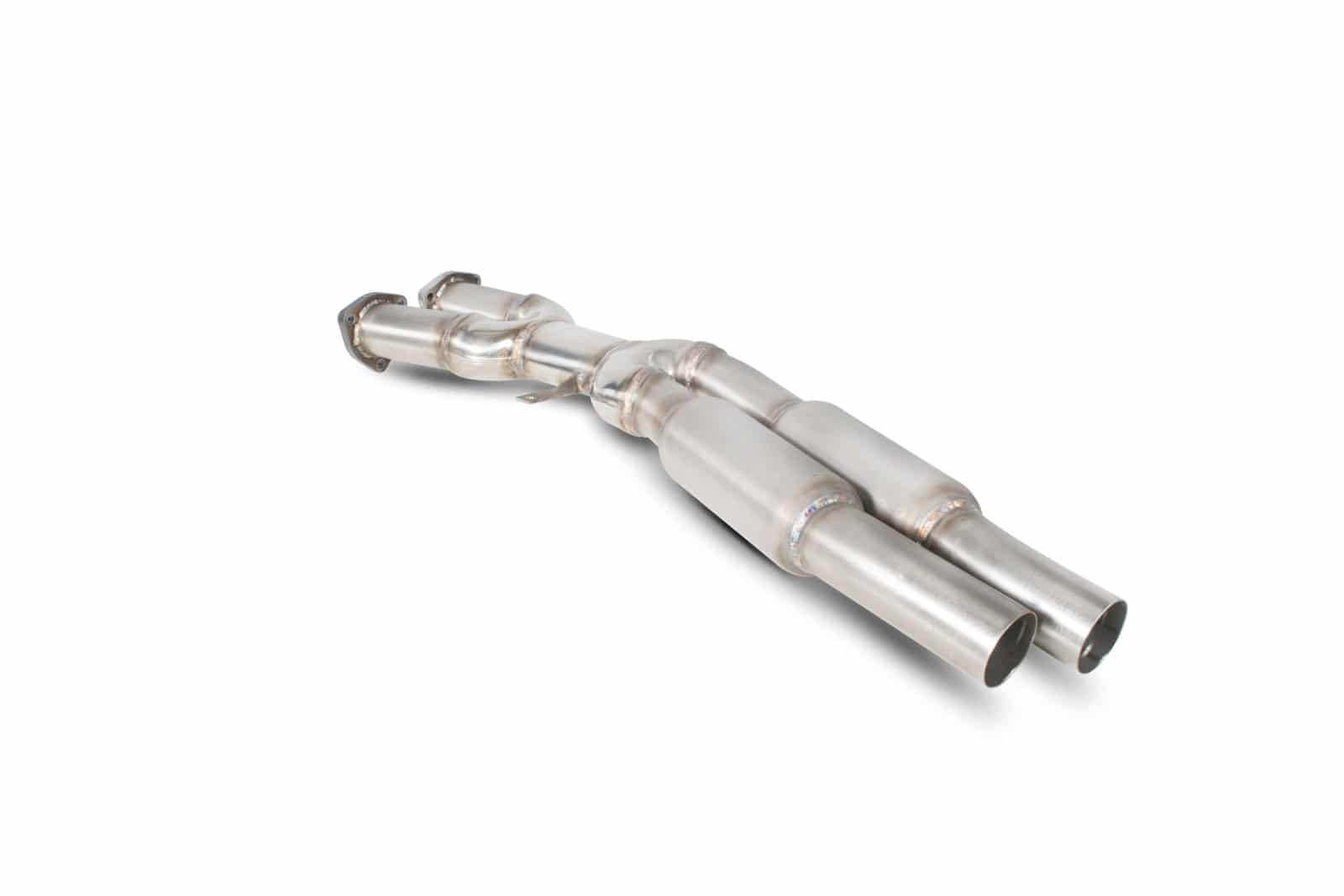 Scorpion BMW E46 M3 Resonator Delete Pipes - Performance HQ - United Kingdom