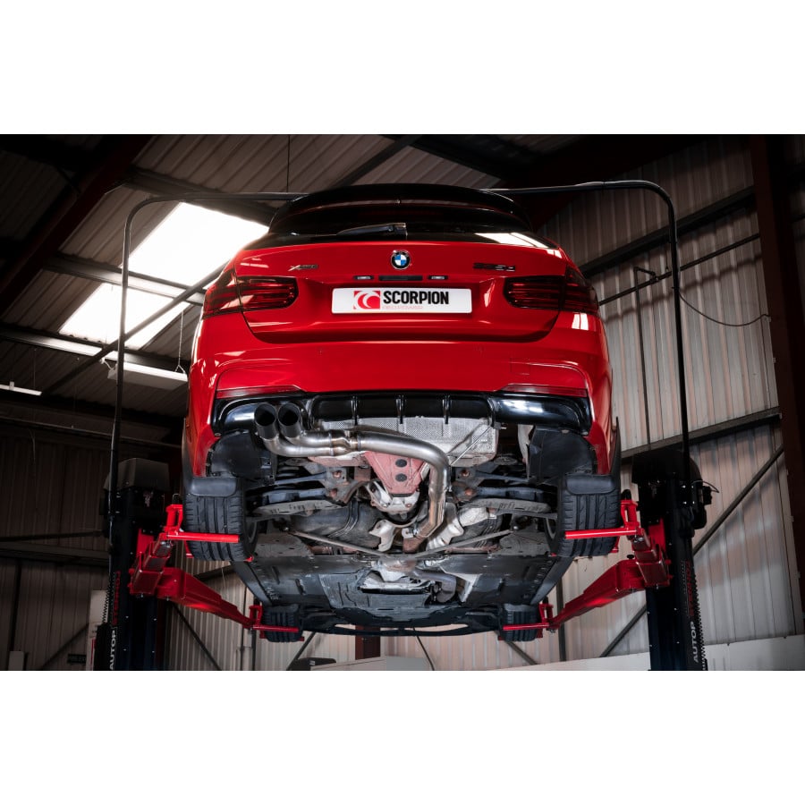 Scorpion BMW 330d 335d (F30 31) & 430d 435d (F32) Non Resonated Half System