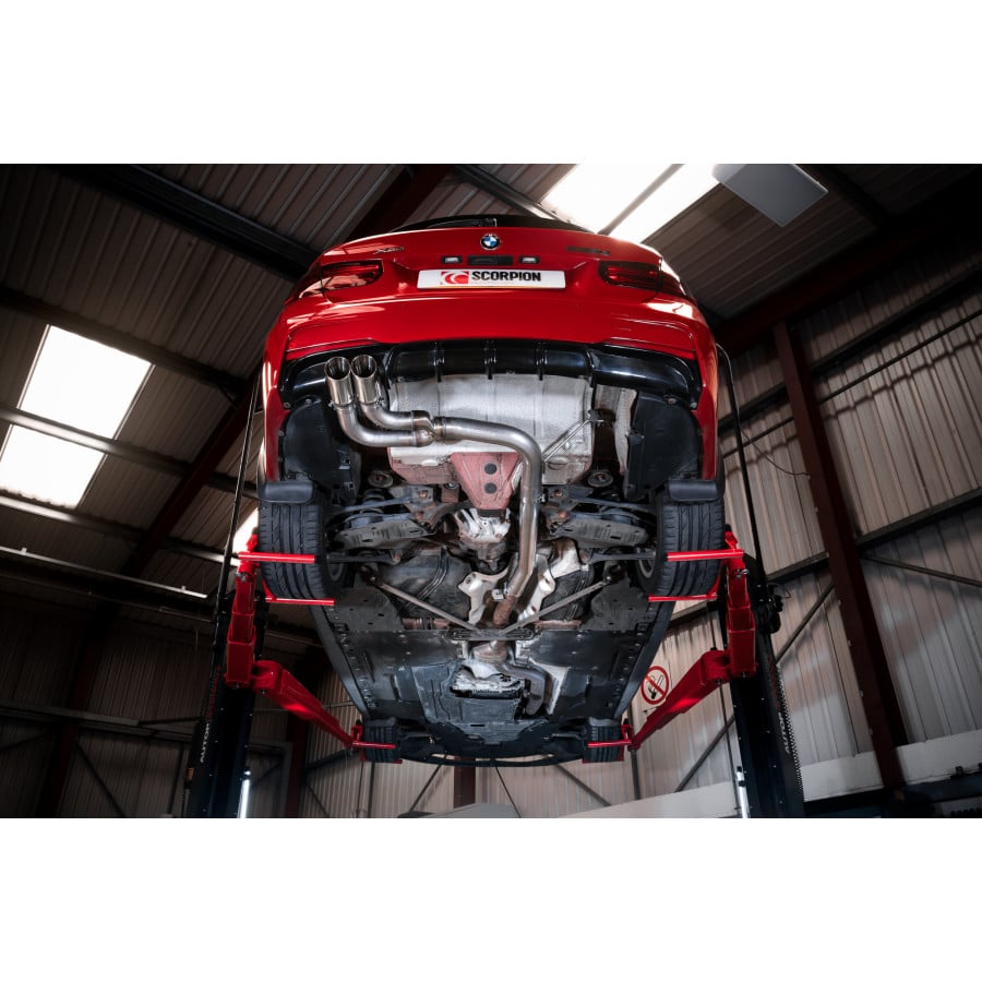 Scorpion BMW 330d 335d (F30 31) & 430d 435d (F32) Non Resonated Half System
