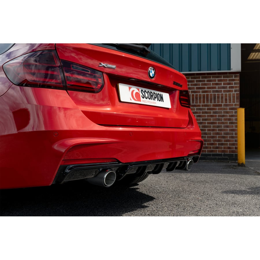 Scorpion BMW 330d 335d (F30 31) & 430d 435d (F32) Dual Exit Non Resonated Half System