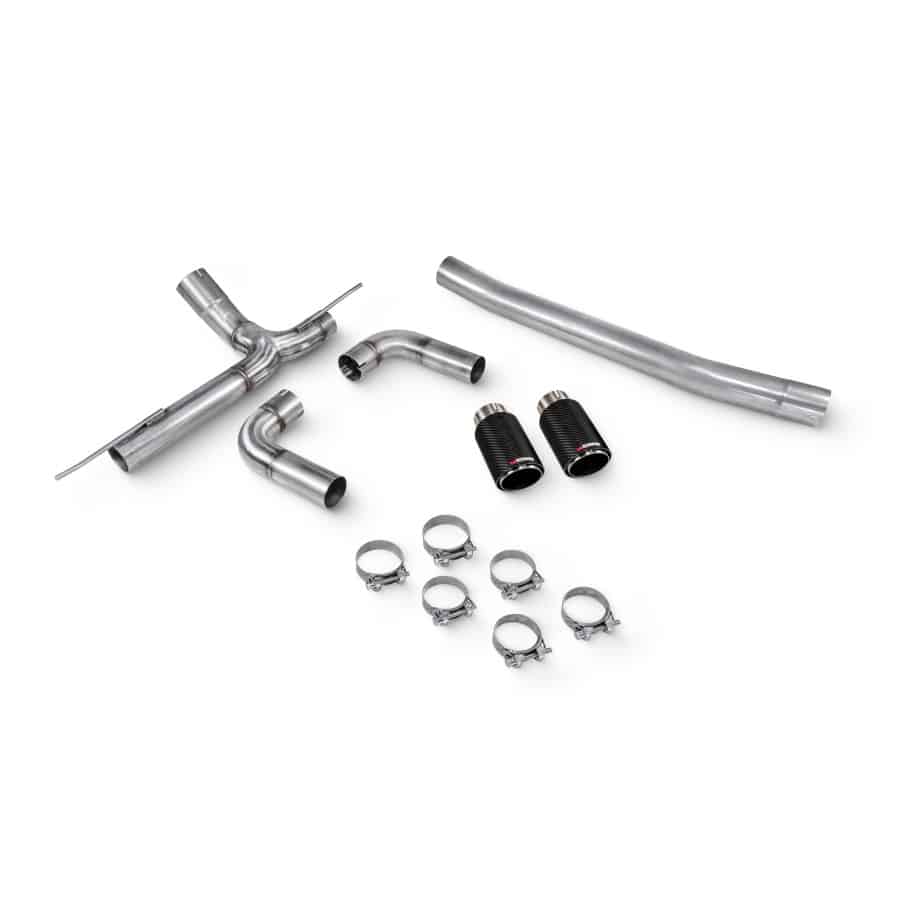 Scorpion BMW 330d 335d (F30 31) & 430d 435d (F32) Dual Exit Non Resonated Half System