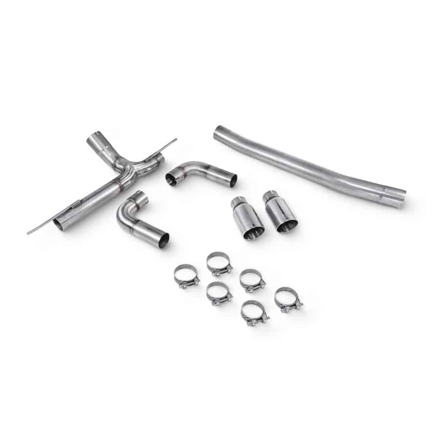 Scorpion BMW 330d 335d (F30 31) & 430d 435d (F32) Dual Exit Non Resonated Half System