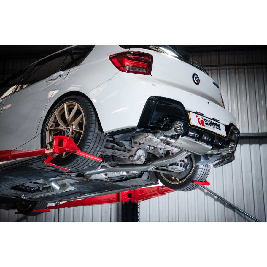 Scorpion BMW M135i F20 F21 Cat back Exhaust - Performance HQ - United Kingdom