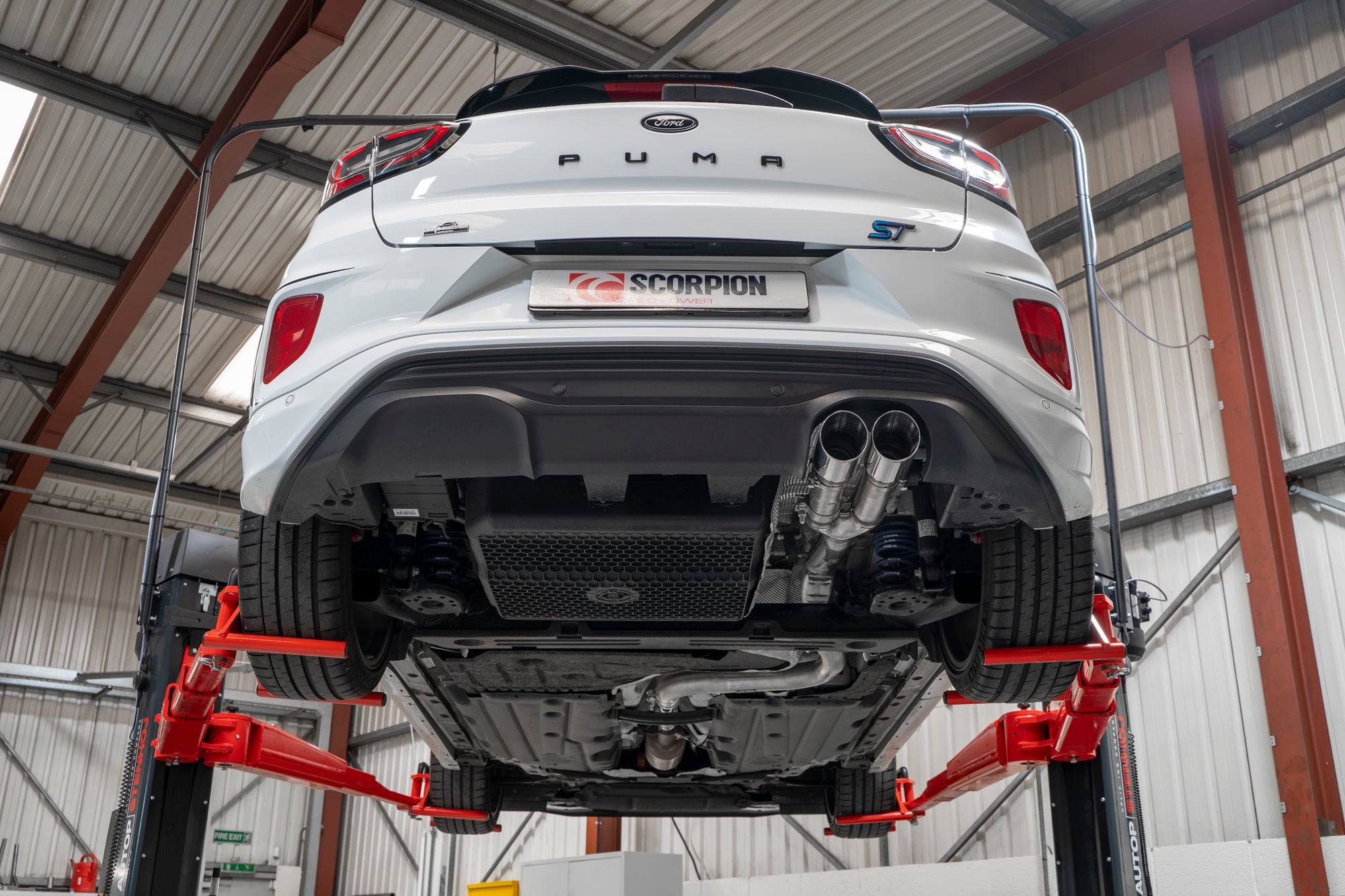 Scorpion Ford Puma ST Predator GPF back Exhaust
