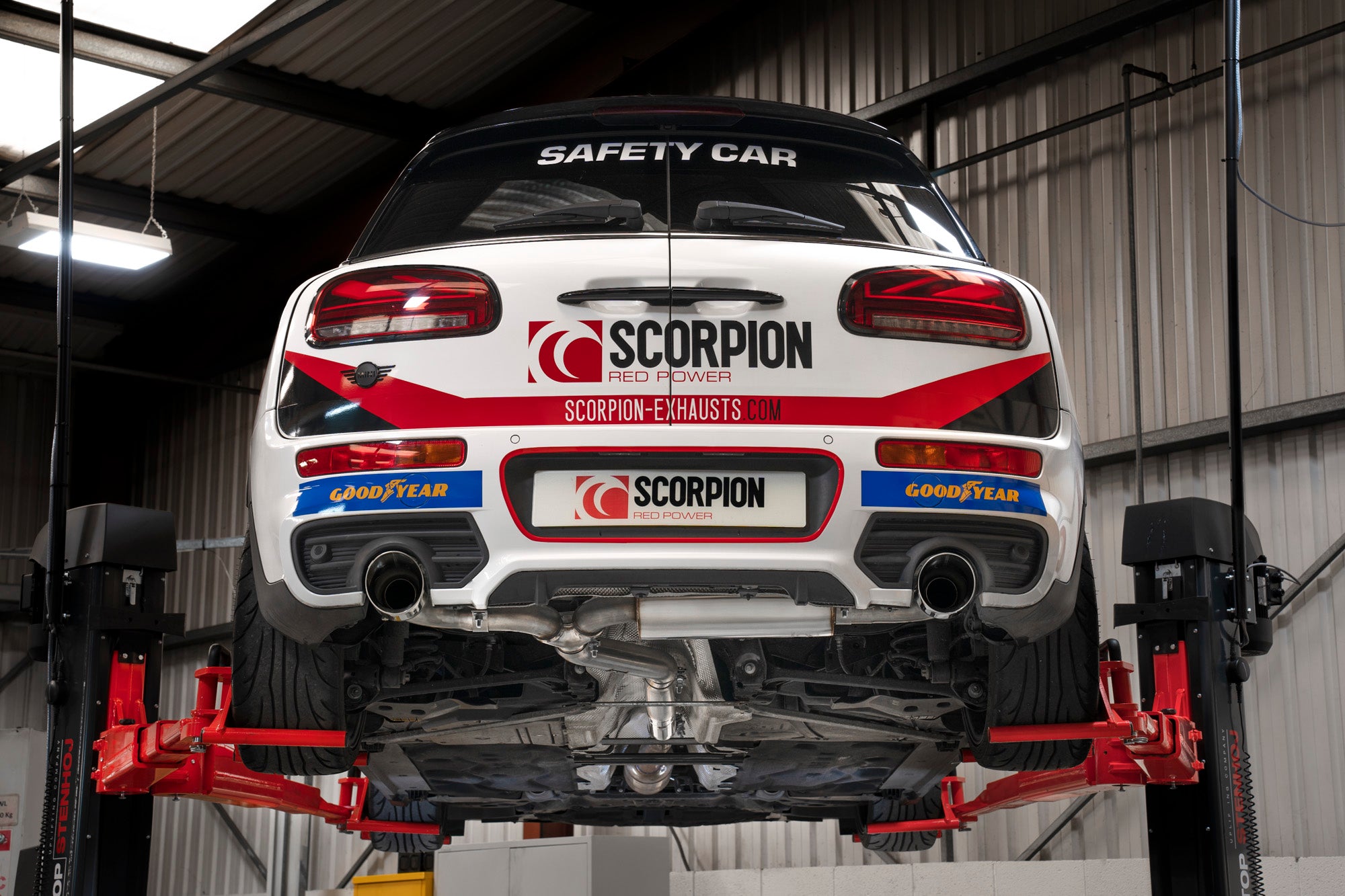 Scorpion Mini Clubman F54 Cooper S GPF back Exhaust