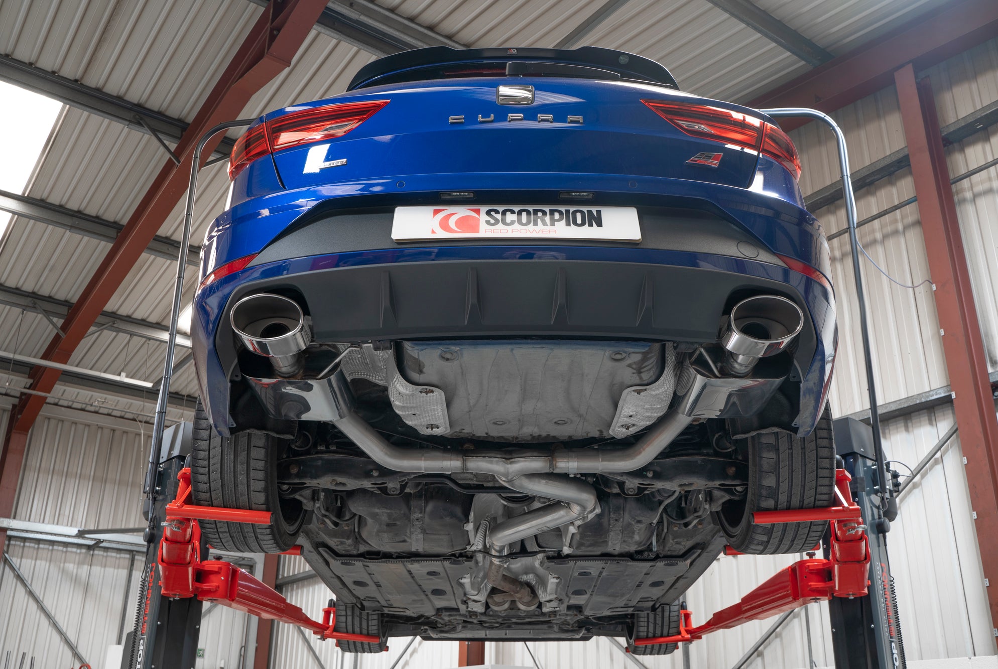 Scorpion Seat Leon Cupra ST 300 4Drive GPF back Exhaust