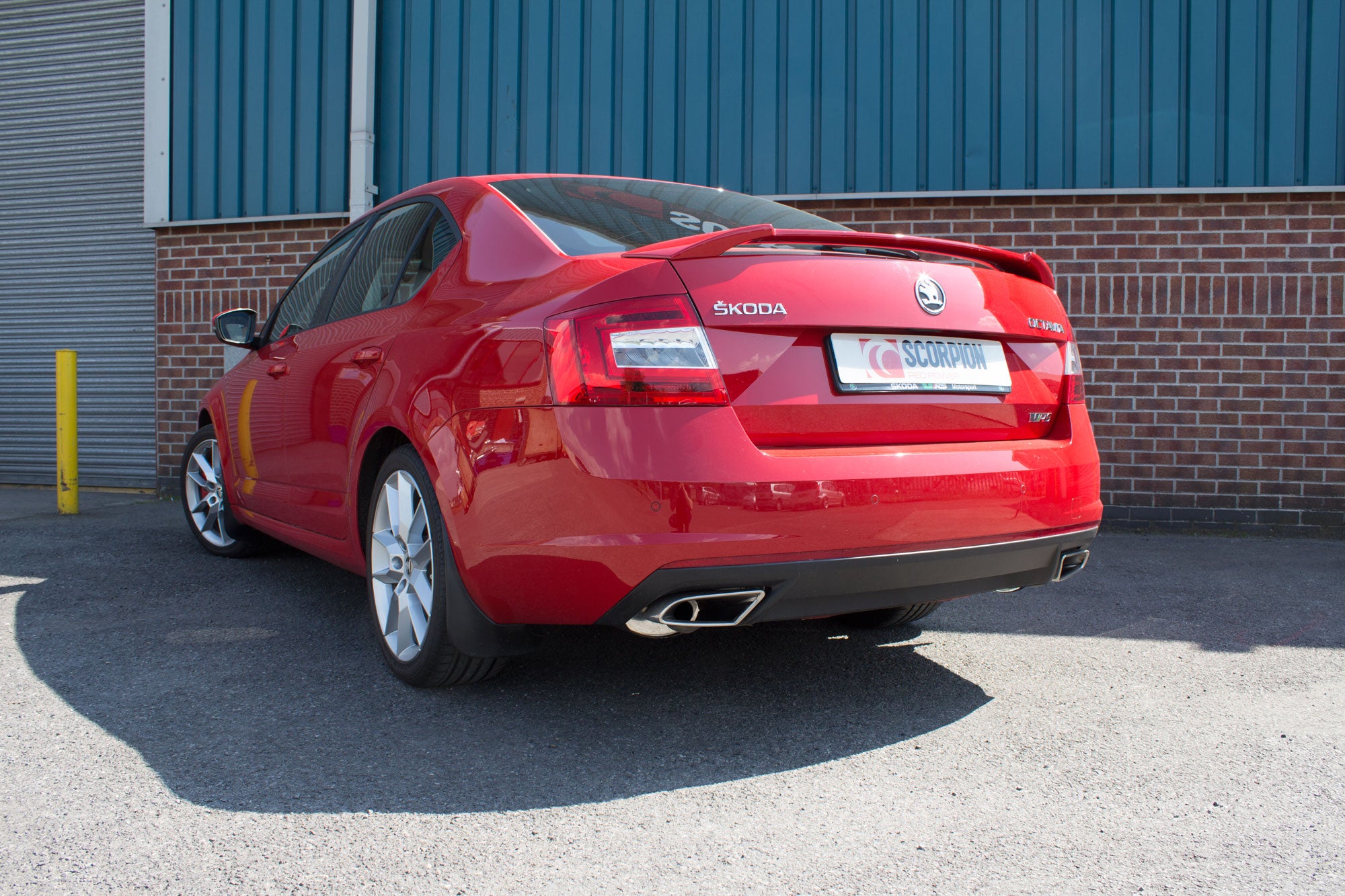 Scorpion Skoda Octavia vRS 2.0 TFSi Cat back Exhaust