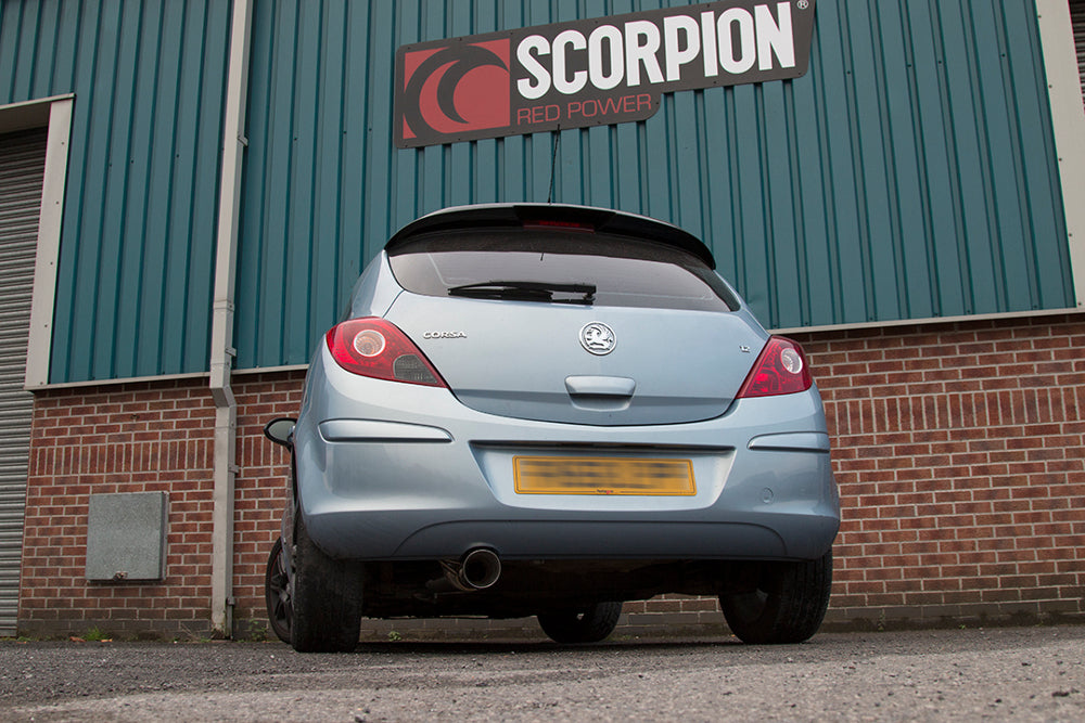 Scorpion Vauxhall Corsa D Cat back Exhaust