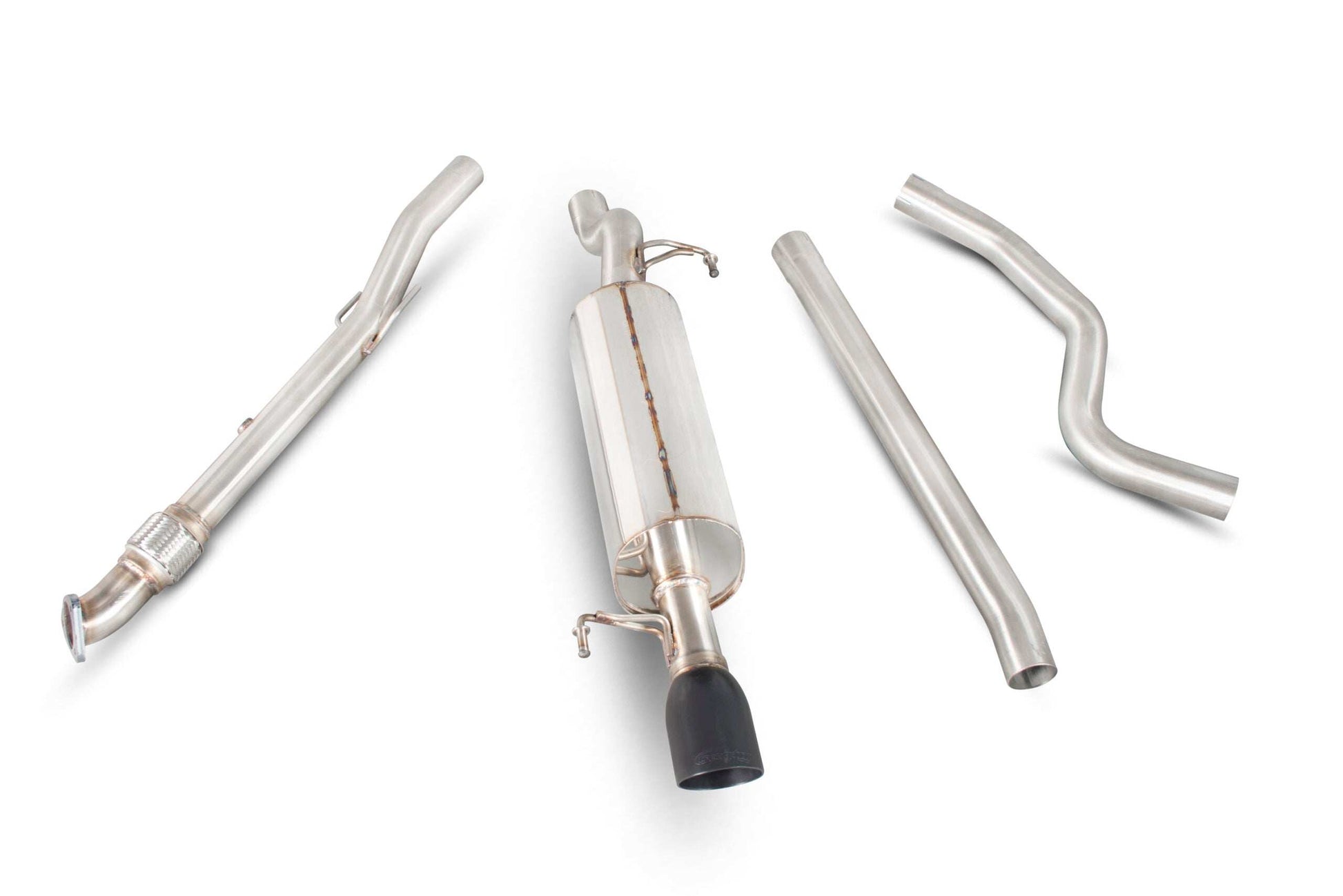 Scorpion Vauxhall Corsa D 1.4 Turbo Black Edition Cat back Exhaust - Performance HQ - United Kingdom