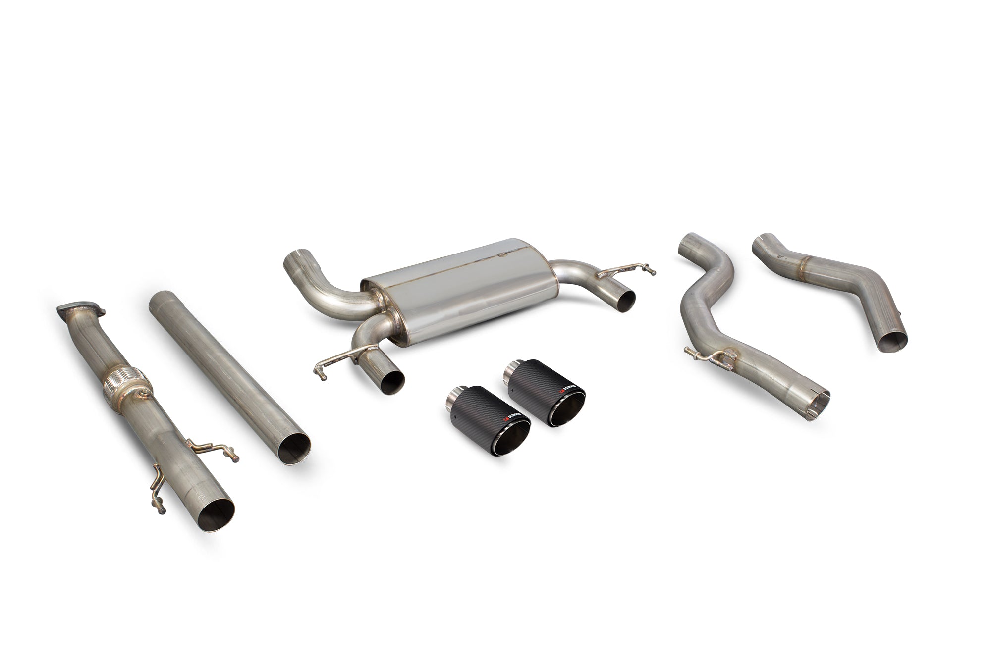 Scorpion Vauxhall Corsa E VXR Cat back Exhaust