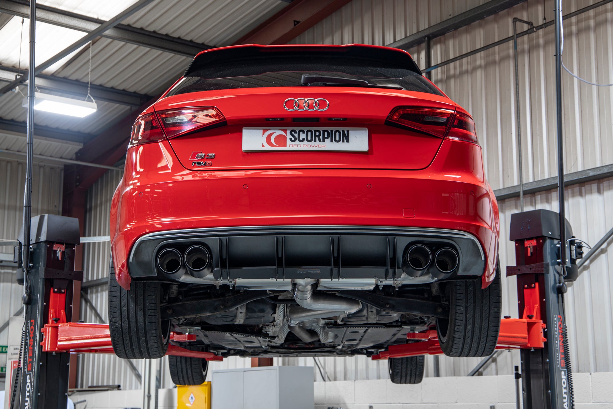 Scorpion Audi S3 3 Door Sportback 8V Cat GPF back System