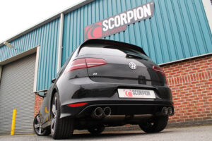 Scorpion Volkswagen Golf MK7 R Cat back Exhaust