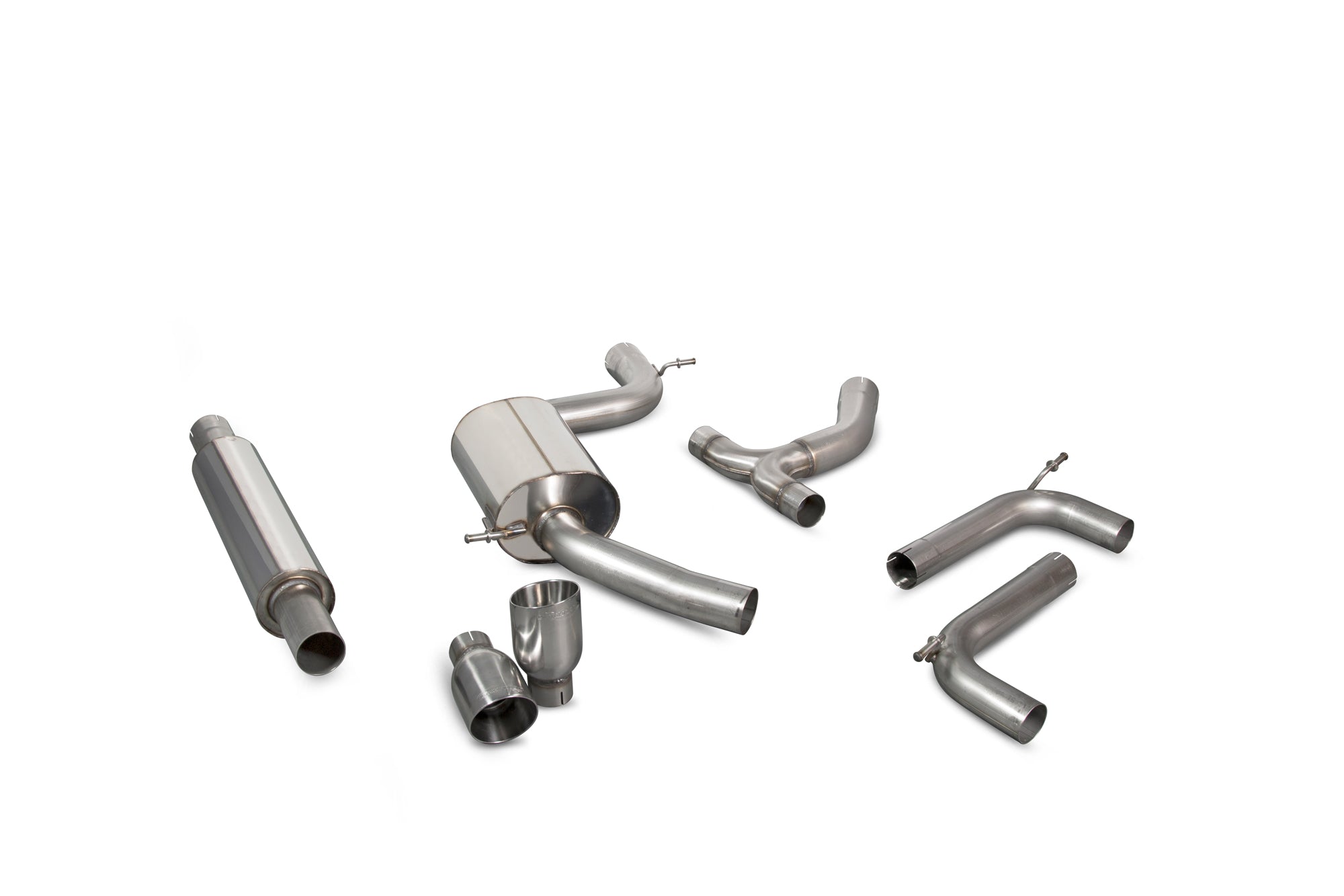 Scorpion Volkswagen Golf MK7.5 GTI Non GPF Model Only Resonated Cat back Exhaust